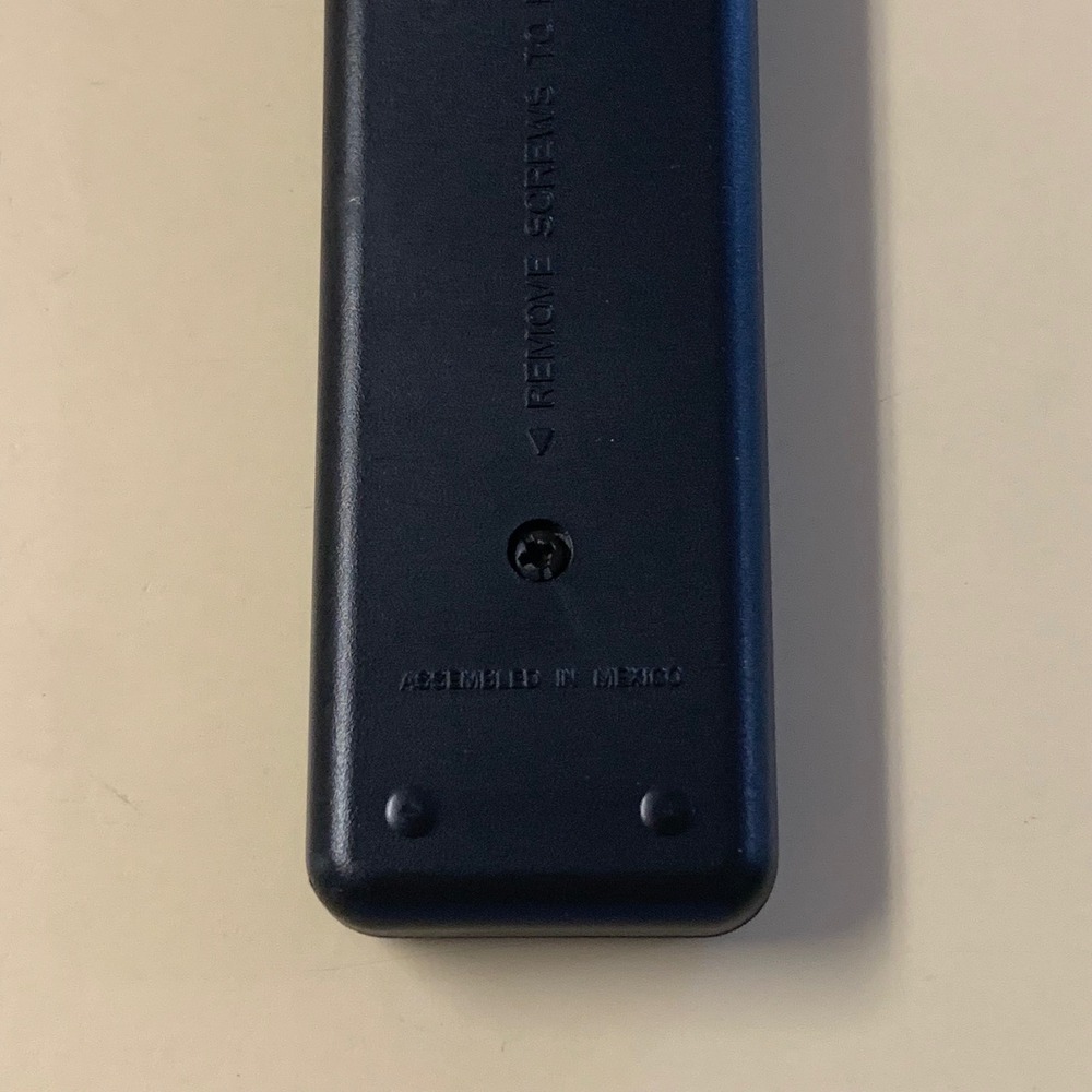 Zenith Vintage TV Remote Control OEM Black Slim 7-Button Retro Untested - Picture 5 of 7